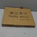 FENNIO Vanity Mirror with Lights 14"12" Makeup Mirror with Lights,Lighted Vanity Mirror Tabletop,Smart Touch with 3-Color Lighting,Dimmable,for Vanity Desk Tabletop (White)