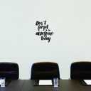 Design With Vinyl Design With Vinyl Wall Decal Dont Forget to Be Awesome Today Motivational Wall Decal for Boys Girls Bedroom - Size: 11 Inch X 22 Inch (Black)