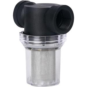 EKDJKK 1 inch Inline Mesh Strainer, Water Pump Strainer, Garden Hose Sediment Filter, Water Pump Filter, Pipeline Sprayer, Fits for RV Water Tank Pressure Washer Outdoor Hose, 40 mesh (As Picture Show)