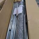 YITAHOME Large Metal Chicken Coop Run Pen for 10-20 Chickens, Walk-in Poultry Cage Hen Run House w Waterproof & Anti-UV Cover, Outdoor Chicken Cage for Outside, Backyard, Farm (13.1 x 9.8 x 6.4 ft) (Silver)