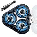 SH50 Replacement Blades Head Part Compatible with Philips Norelco 5000 Replacement Heads,for Norelco Series 5000 (S5xxx), PT7xx, PT8xx,SH50 Replacement Blades for Series 5000 Razors (1 Count (Pack of 1))