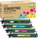 VersaLink C7020 C7025 C7030 Drum Unit Replacement for Xerox 113R00780 VersaLink C7020 C7025 C7030 Drum Cartridge for VersaLink C7020 C7025 C7030 Printer (4-Pack, Black Cyan Magenta Yellow)