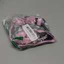 SlowTon Dog Seat Belt for Car, Adjustable 3 in 1 Dog Seatbelt with Elastic Bungee Buffer, Nylon Heavy Duty Dog Car Harness Reflective Safety Tether Leash with Latch Hook Clip Pink