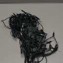 Outdoor String Lights Christmas Lights 50 LED Battery Operated String Lights Fairy Lights for Christmas Tree Wedding Wreath Party Home Garden Indoor, Waterproof, 18ft, Warm White, 2 Pack