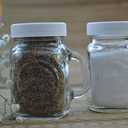 Golden Harvest Ball Mason Jar Glass Salt and Pepper Shakers, Pack Of 2, Clear (8541945186)
