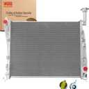Radiator Compatible with 2011-2021 Dodge Durango RT,2011-2021 Jeep Grand Cherokee 3.0L 3.6L V6 5.7L 6.4L V8 RT SRT Limited