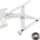 BOXI 740-721 Front Left Driver Side Power Window Regulator Without Motor Fit for Toyota Camry 1997 1998 1999 2000 2001 / Replaces 69802-AA020 85720-AA020 6980233010