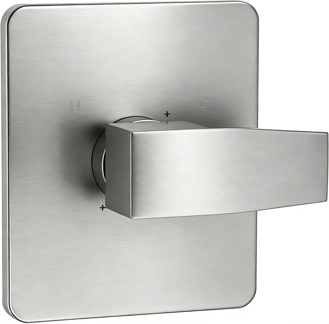 Replacement for Delta 13/14 Series Shower Faucet Set,Shower Handle Set Compatible with RP46074,Fits R10000 Series Valves(Cartridge and Valve Not Included),Brushed Nickel