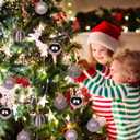 30PCS 2.36" Christmas Ball Ornaments Shatterproof Pink Christmas Tree Decorations Xmas Tree Balls Halloween Ornaments Dcor