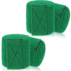 Tree Protector Kit for Slacklines - 79" x 4" Trees Guards - 4 Piece Non-Slip Felt Wraps with Anti-Slip Guide Straps Perfect Outdoor Tree Wear for Ziplines Hammocks Slackline Rope