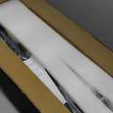 4-Light Farmhouse Bathroom Vanity Light Fixtures, Wood Bathroom Light Fixtures Over Mirror, Rustic Sconces Wall Lighting with Elegant Metal Lampshade for Living Room, Bedroom, Hallway (Black)