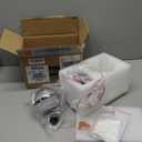 Modern Black Pendant Light Globe Hanging Pendant Lighting LED Dimmable Small Chandelier Light Fixture for Kitchen Island Bedroom Dining Room Bar (1-Lights)