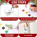 Harloon 100 Watercolor Coloring Bookmarks Set 50 Sheets Blank Watercolor Painting Bookmarks 50 Colorful Tassels 5 Brushes Painting with Water Book Marks with Holes for Art Coloring Craft Exchange Gift