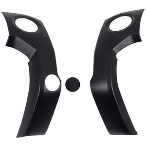 HIGH FLYING for Toyota Tundra 2014-2021 Car Accessories Matte Blackout Center Console Air Vent Cover Frame ABS 2pcs