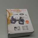 Magnifying Glasses for Close Work, Jewelers Magnifying Glass with Light & 5 Interchangeable Lens Pairs(2X 4X 6X 10x 13x), Headband Loupe Magnifier for Watch Repair,Crafts (Blue)