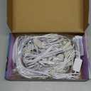 60ft Smart Permanent Outdoor Lights, 30 RGB LED Light Bulbs with APP/Remote Control, IP67 Waterproof Eave Lights for House Roof Garden Christmas Decor