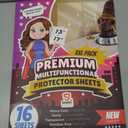 2 x 16Pack - Clear Wall & Door Protector from Dog Scratching - Anti Cat Couch Guard Plastic Sheets, Furniture Self-Adhesive Removable Sticky Tape, Transparent Thick Sofa Scratch Deterrent Frame Cover Film