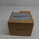 8 Pack Overnight Oats Container with Lids, 10 Oz Clear Glass Yogurt Storage Jar, Leak Proof Empty Glass Candy Jar for Food Prep, Spice, Snacks, Jam, Beans, Cereal, Kitchen, Airtight