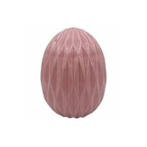 Lavender Ceramic Channel Tufted Egg: Easter Decor (3.5" x 3") Lavender Ceramic Channel Tufted Egg: Easter Decor (3.5" x 3")