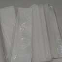 10 Pack Plastic Cubicle Name Plate Holder 8.5" Wide x 2" High Glass Wall Name Plate Holder Clear Acrylic Sign Display Stand for Home Office Business (Suitable for 1/4" Cubicle Wall)