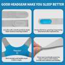 2 Packs F20 Replacement Headgear Compatible with F20 Full-face Mask, Include 4 Magnetic Clips+2 Packs Headgear Hanger (Large)