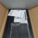 Pamray 32 Inch Small Computer Desk with 2 Drawers for Bedroom Study Writing Home Office Table for Small Spaces Black