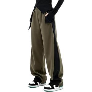EMMIOL Y2K Baggy Sweatpants for Women, 2026 Barrel Leg Joggers, High Waisted Wide Leg Lounge Pants with Pockets