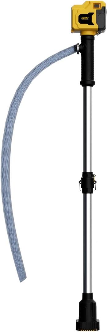 Cordless Stick Water Transfer Pump Compatible with Dewalt 20V Battery(Tool Only, No Battery), 720GPH Brushless Portable Deep Well Submersible Utility Sump Pump for Pool Garden Pond