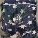 Fleece Baby Sleep Sack 0-6 Months Long Sleeve 2.0 Tog Baby Wearable Blanket with 2-Way Zipper Warm Sleeping Sack for Toddler Infant Newborn - Small Blue Grey Pentagram