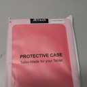 JETech Rotating Case for iPad (A16) 11th/10th Generation (2025/2022) with Pencil Holder, 360 Degree Rotation Protective Stand Cover Clear Back, Auto Wake/Sleep (Pink)