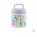 Reduce Abstract Flowers Handled Food Jar