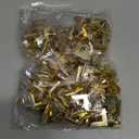 CHGCRAFT 200Pcs Scrapbooking Photo Mounting Corners Book Albums Menus Notebook Folder File Corner Protectors for Scrapbooking Photo Album Diary, Golden