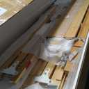 Bamboo Bed Frame Queen Size with Headboard Platform Bedframe Solid Stablewith Non-Slip Slats Support Tall Bed No Box Spring Needed Heavy Duty Easy Assembly Noise Free, Nature