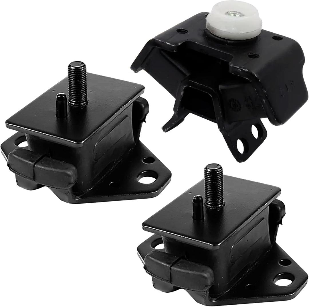 Engine Motor Mount and Transmission Mount Kit Compatible with 2005-2015 Toyota Tacoma 2.7L RWD Front Motor Mount, A42091 A4275