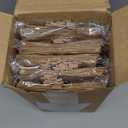 Colarr 100 Pack Small Thick Kraft Paper Gift Bags with Handles 8x6x3.5 Inch Brown Paper Grocery Bags for Small Business, Retail, Party Favors, Agricultural Products