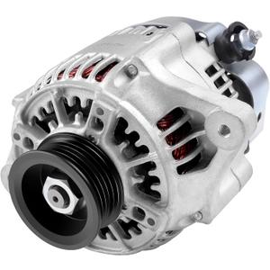 SCITOO Alternator Fits for Suzuki for Grand Vitara 2.5L 2005,for Suzuki for Grand Vitara 2.7L 2001,for Suzuki for XL-7 2.7L 2002-2006 - 12V 95 Amp CW 4-Groove Pulley, Replace OE 11164 13982