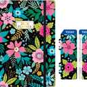 2 x 2026 Planner for Women | Jan 2026-Dec 2026 Pretty Hardcover Agenda | 6.3" x 8.5" Spiral Bound Monthly/Weekly/Daily Calendar Planner with Bookmark, Perfect for School, Office & Home Supplies