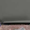 Mechanical Keyboard, 104 Keys Wired Retro Typewriter Round Punk Keycap Gaming Keyboard with Adjustable RGB Backlit Multi Mode for Typist E-Sports() (Pink)