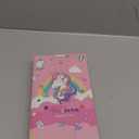 homicozy Cute Unicorn Protection Case for Nintendo Switch, Purple Hard Carrying Case with Soft TPU Protective Cover and Protection Acessories Compatible with Nintendo Switch for Girls