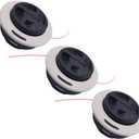 3Pack C26-2 Trimmer Head for Stihl FS55 FS55R FS56 FS56RC FS70 FS70R FS80 FS85 FS90 FS90R FS91 FS91R FS94 FS94R FS110 FS111R FS111RX FS120 FS130 String Trimmers Replace#4002 710 2169