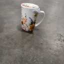 GBHOME Tea Mug with Infuser and Lid, 18 Ounce Large Ceramic Loose Leaf Cup, Microwave, Dishwasher Safe, Perfect For Tea Lovers