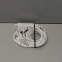 TiFFCOFiO Indoor Extension Cord, 2 Prong 12 Feet Extension Cord, 3 Polarized Outlets with Safety Slide Windows,13A/1625W, 16 AWG, 1 Pack