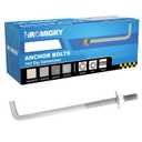 3/4 x 12 Concrete Anchor Bolts (10 Pack) L Shaped, Hot-Dip Galvanized