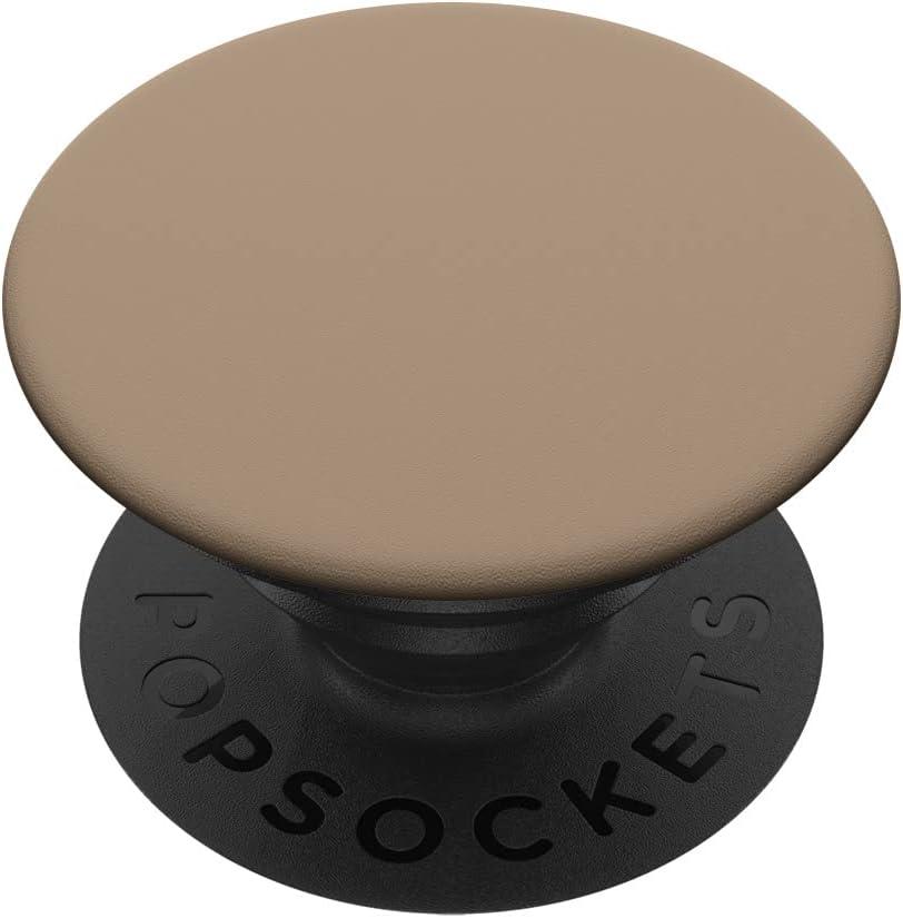Cute Simple Minimalist Chic Champagne Tan PopSockets Standard PopGrip