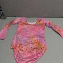 Snowheart Long Sleeve Leotards for Girls Size 8-9 Years Old Metallic Hotpink Hearts One Piece Long Sleeve Bodysuits