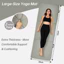Foldable Yoga Mat, 2 Inches Extra Thick Non-Slip Design Fitness Mats
