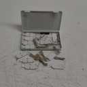 12 Pack Fairy Lights Battery Operated String Lights7FT 20LED Waterproof Silver Wire Christmas Lights Outdoor,Firefly Mini Lights for Bedroom Party Birthday Wedding Indoor Decorations. (Cold White)