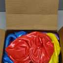 Lewtemi 6 Pcs Hopper Ball for Kids 18 Inch Jumping Hopping Inflatable Bouncing Ball with Handle and Air Pump for Indoor Outdoor Games Sport Exercise Fun Easter Basket Stuffers Gifts(Rainbow Colors)