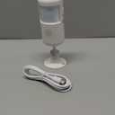 WiFi Motion Sensor Alarm, Smart PIR Motion Detector Long Battery Life Security Motion Detector with Siren Loud Chimes Home Security Compatible with Alexa/Google, Whtie