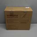 Vinyl Record Player with 2 Stereo Speakers Belt-Driven Vintage Turntables 3 Speed 3 Size Wireless Bluetooth Playback AUX-in RCA Out Headphone LP Vinyl Players Auto Stop Frosted Blue